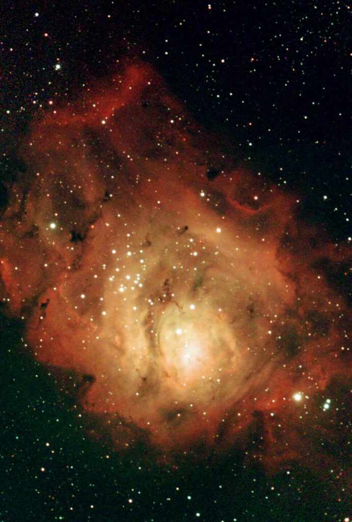 The Lagoon Nebula M8