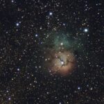 M 20 Triffid nebula