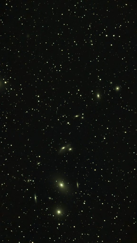 Markarian's Chain image with Seestar S50