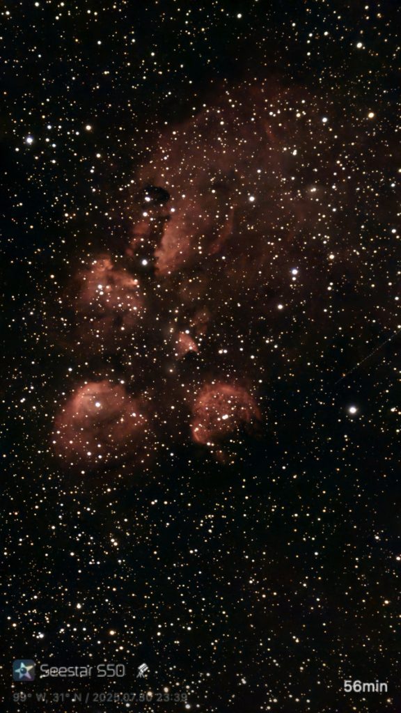 The Cats Paw Nebula