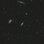 The Leo Triplet M 66, M 65 and NGC 3628