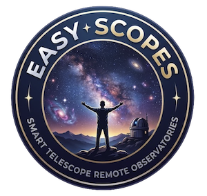 Easy Scopes Remote Observatories logo