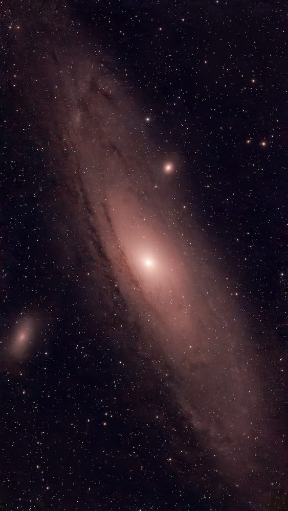 Andromeda Galaxy M31 with Seestar S30 Big Bend, TX